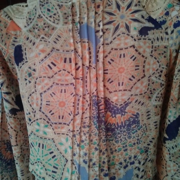 DR2 Maxi Dress Crochet Bohemian XS - Picture 7 of 9